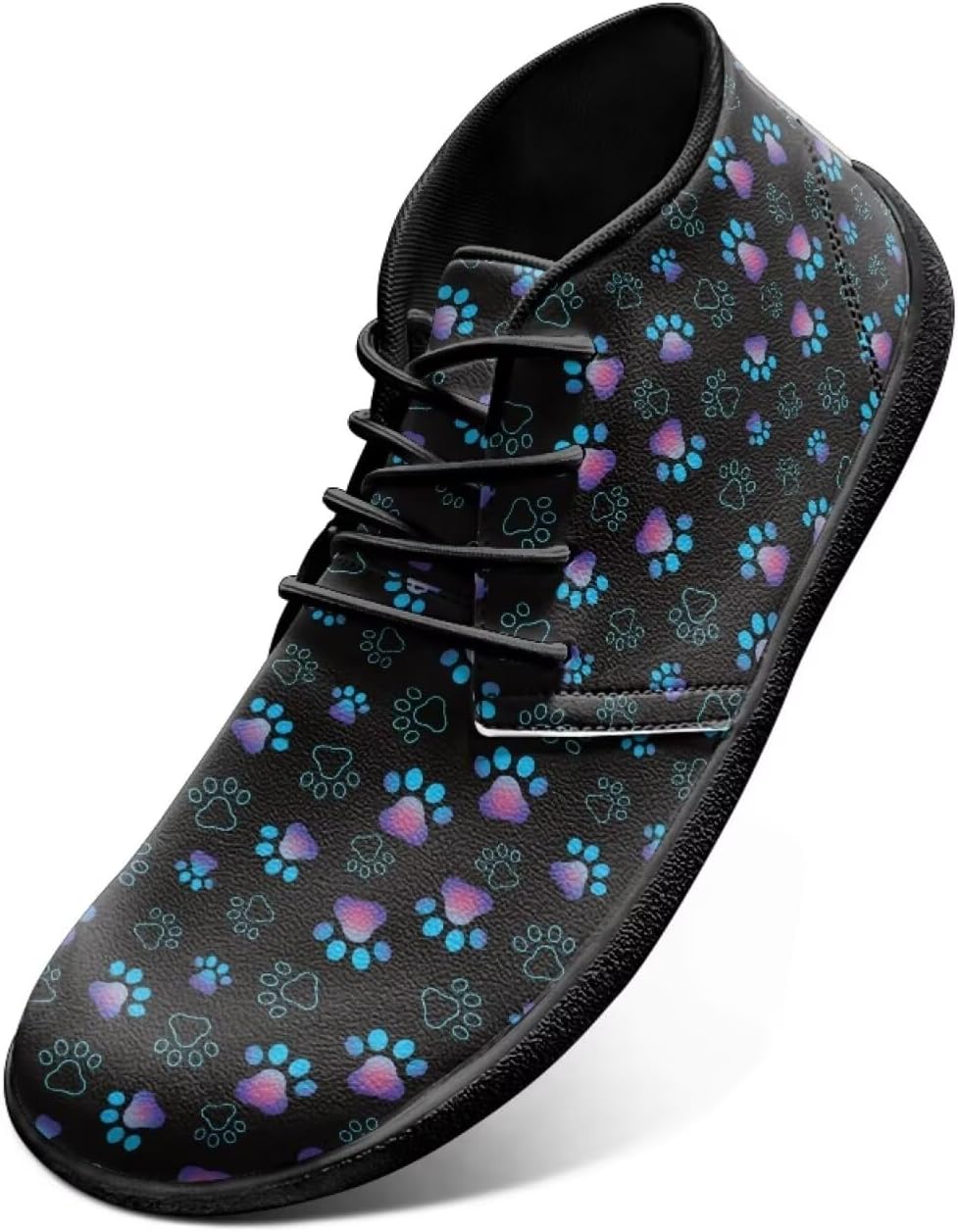 

Мужские кроссовки Jeiento с лапой собаки, для ходьбы, минималистичные, с широким носком и нулевым падением, синий