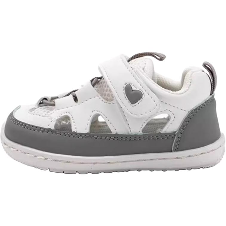 

Скользоустойчивые и дышащие низкие детские повседневные туфли Kids' QINUOSHU, серый