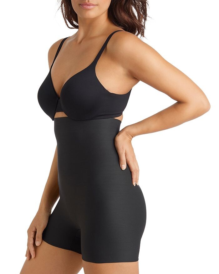 

Корректирующие шорты с высокой талией TC Fine Intimates Sleek Essentials, черный
