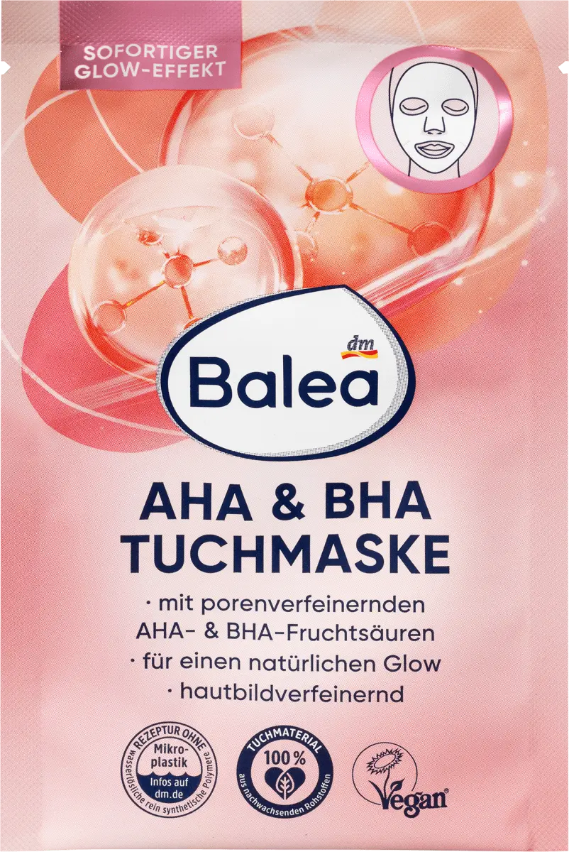 

Тканевая маска AHA КНБК 1 шт. Balea