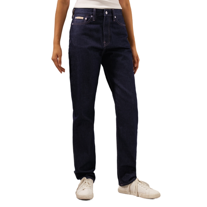 CALVIN KLEIN Jeans Женские Джинсы Синий Черный — фото 4