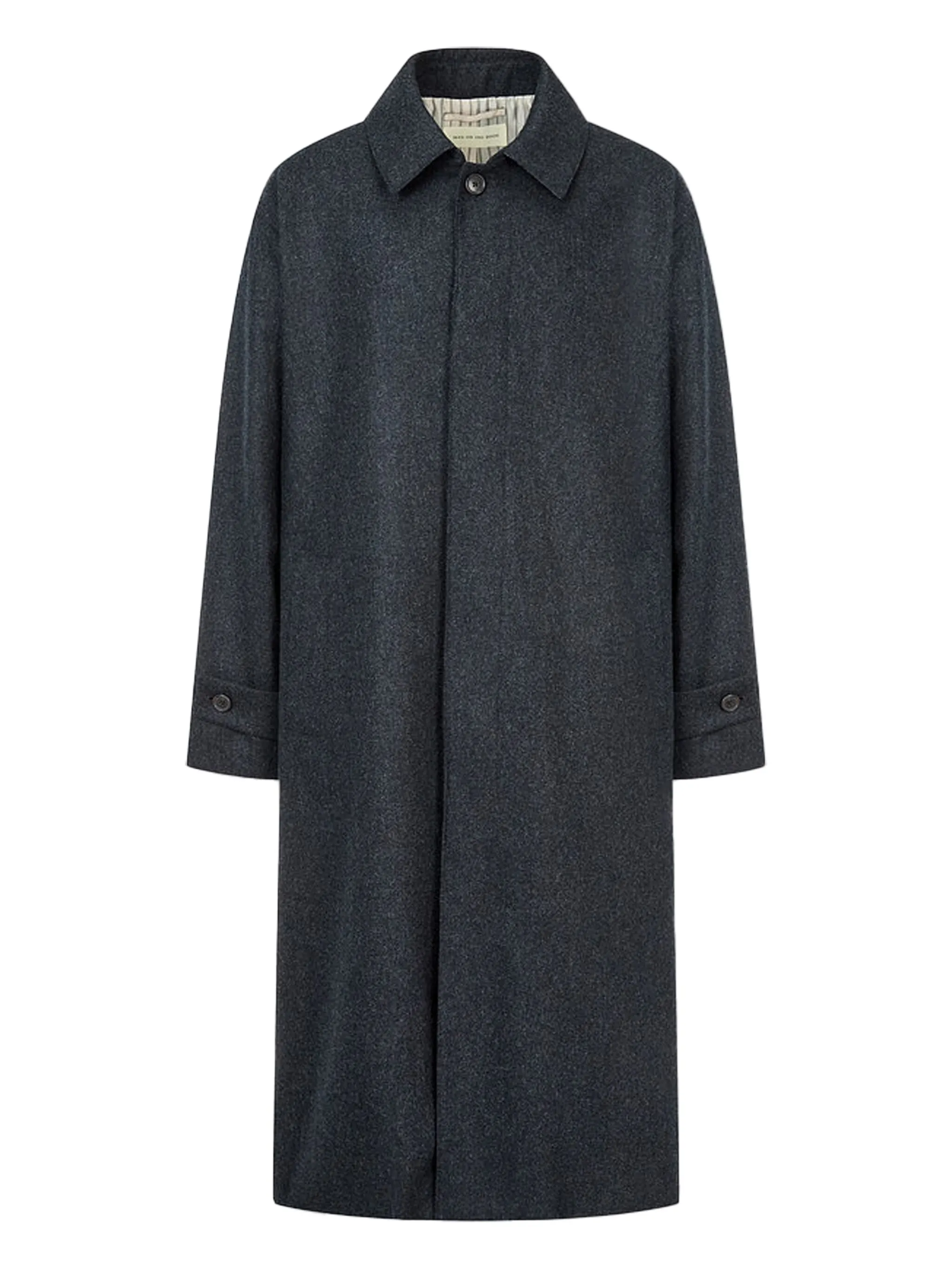 

Однобортное пальто Man On The Boon., серый