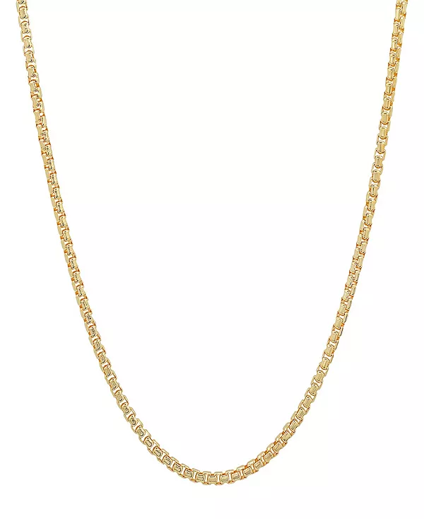 

Ожерелье-Цепочка унисекс с позолотой 14 карат Steeltime, gold