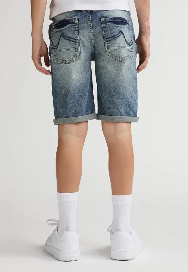 Шорты джинсовые Bullseye regular fit sanfelipe denim shorts Petrol Industries, синий — фото 3