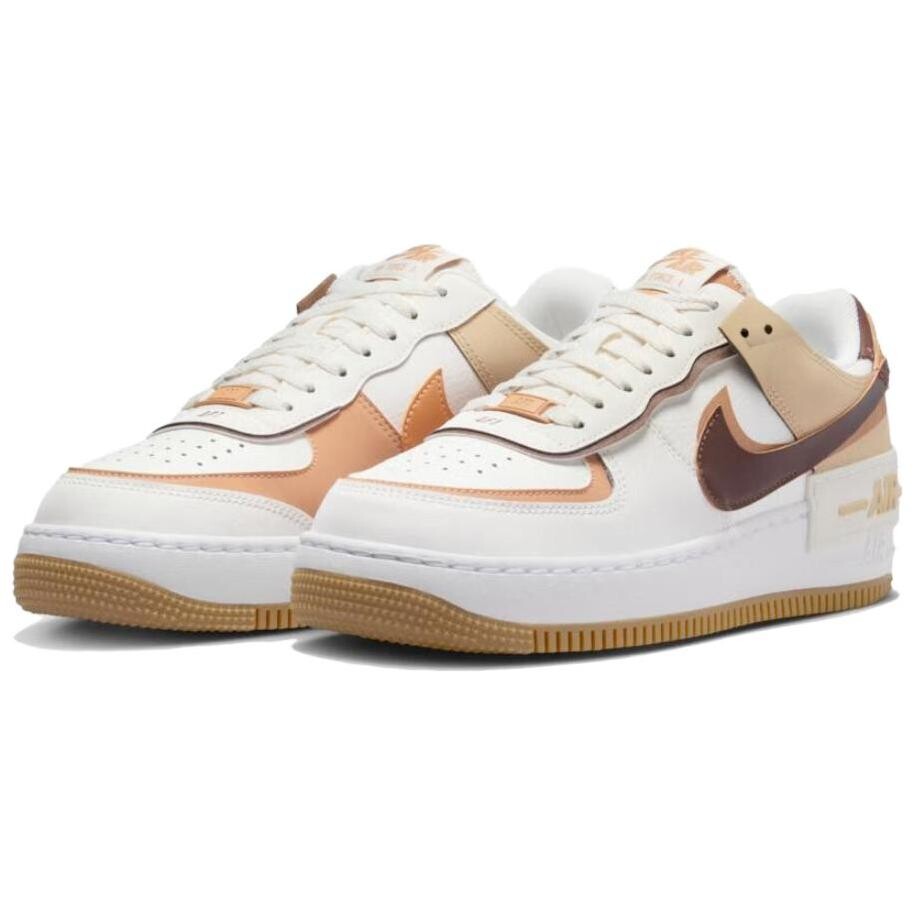 Кроссовки Nike Air Force 1 Skateboarding Shoes Women's Low-top Light Khaki, хаки — фото 2
