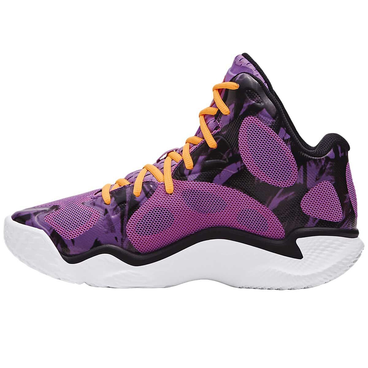 Баскетбольные кроссовки Curry Spawn Flotro NM Under Armour, цвет Lila — фото 2