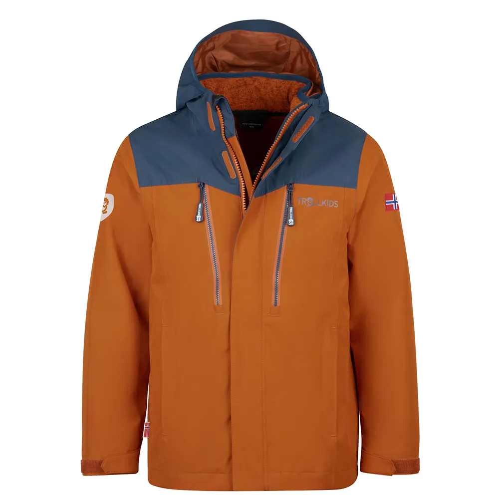 

Куртка Trollkids Preikestolen, оранжевый