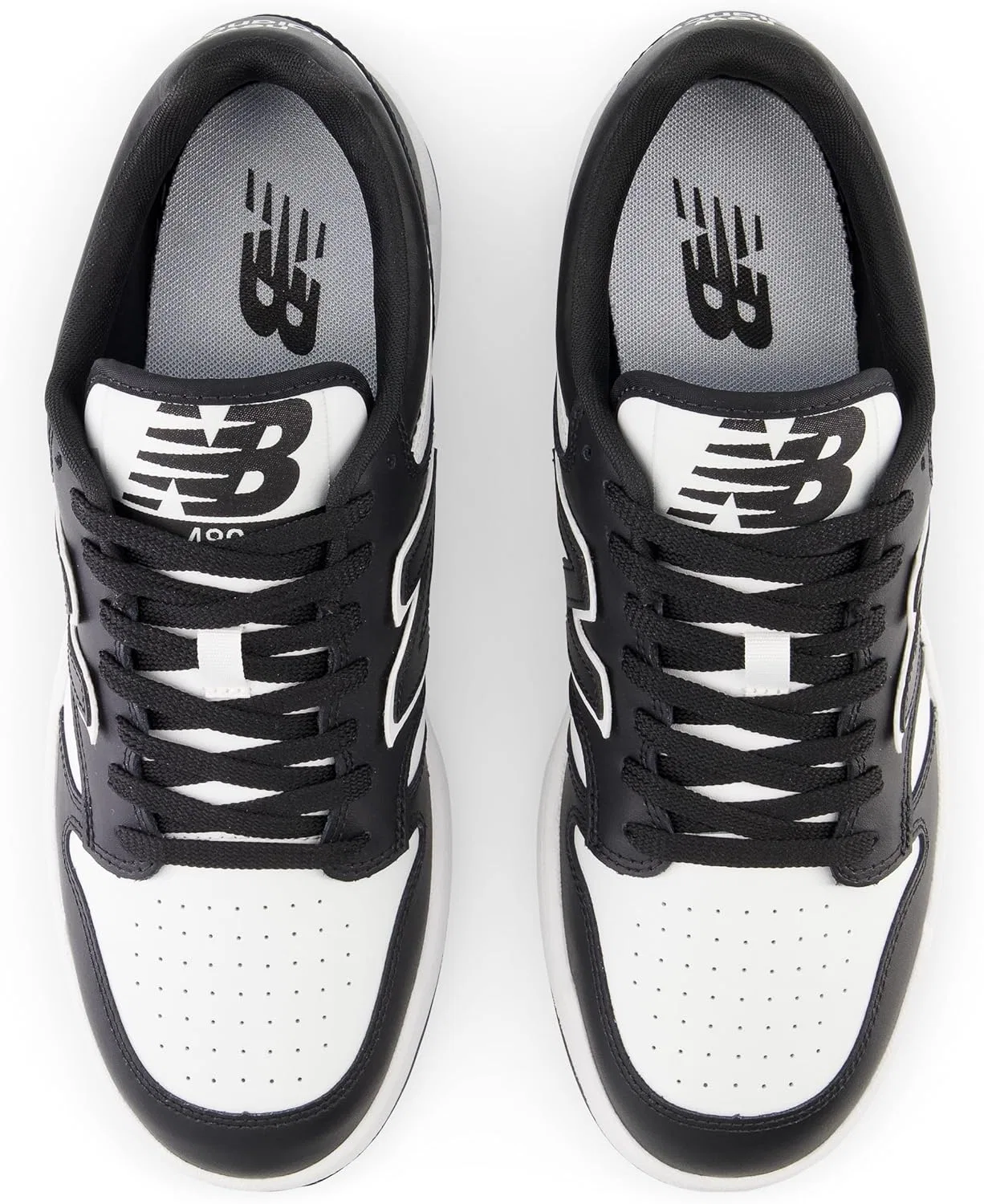 Мужские кроссовки New Balance 480, White Black — фото 4