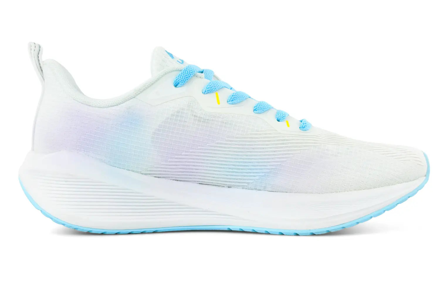Li Ning Wuyue Cushioning, Wear Resistant Low top Casual Training Long Distance Running Shoes Men's Li-Ning, фиолетовый белый синий — фото 3