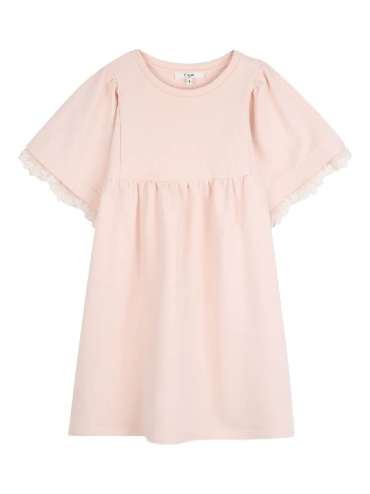 

Платье из органического хлопка Chloé Kids, розовый