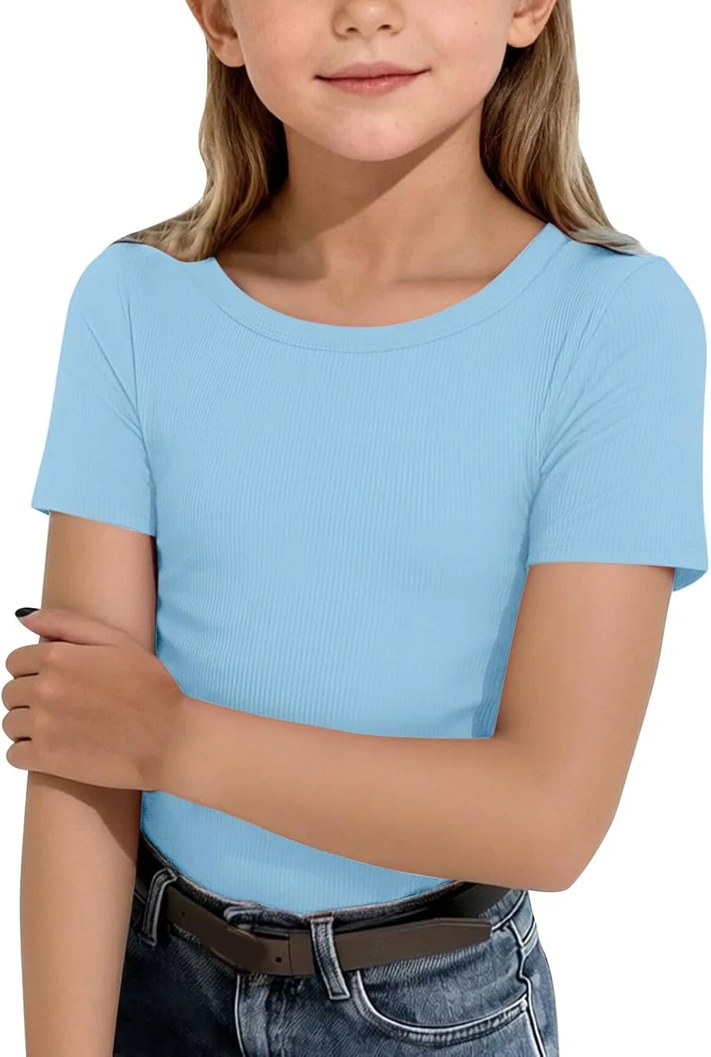 Футболка детская с коротким рукавом Moonker, Light Blue