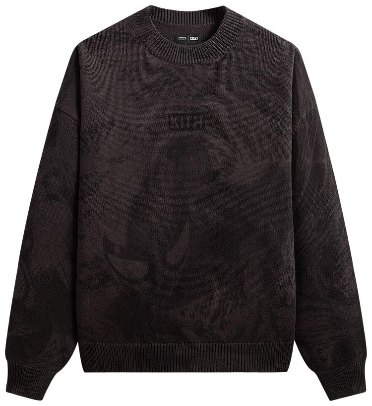 

Свитер Kith x Marvel Spiderman с круглым вырезом, цвет, черный