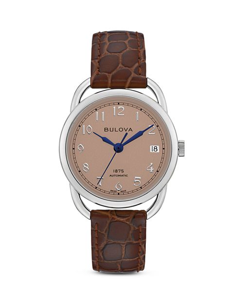 

Часы Джозеф Булова, 34 мм Bulova, цвет Brown