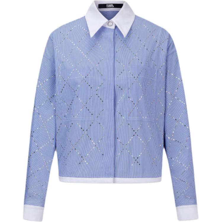 

KARL LAGERFELD / Karl Lagerfeld Jeans Рубашка KARL LAGERFELD женская синяя