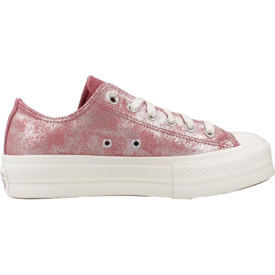 Кеды Converse модель Chuck Taylor All Star Lift цвет розовый — фото 4