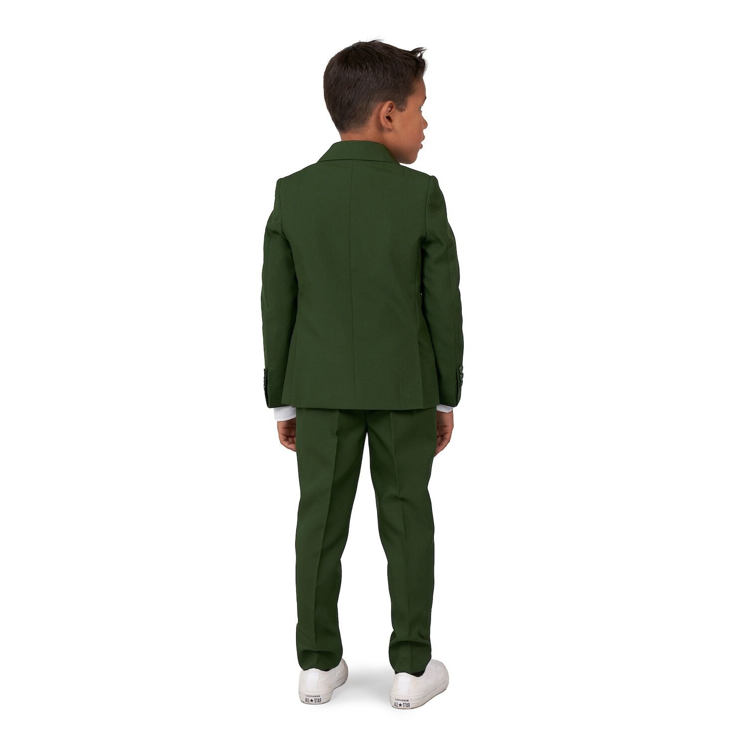 

Комплект OppoSuits Glorious Green, однотонный костюм из куртки, брюк и галстука для мальчиков 2–8 лет OppoSuits