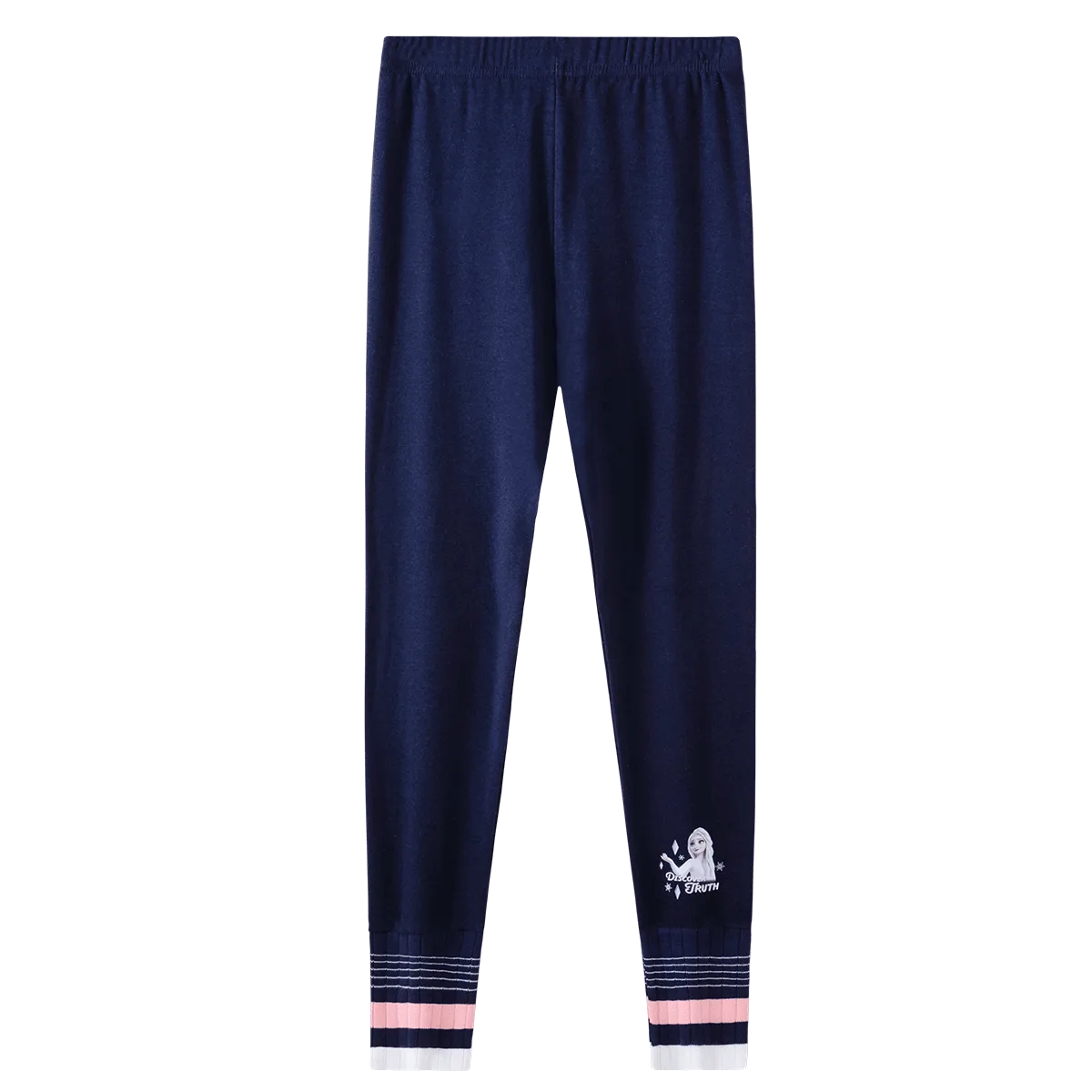 Детские леггинсы утепленные Disney, темно-синий