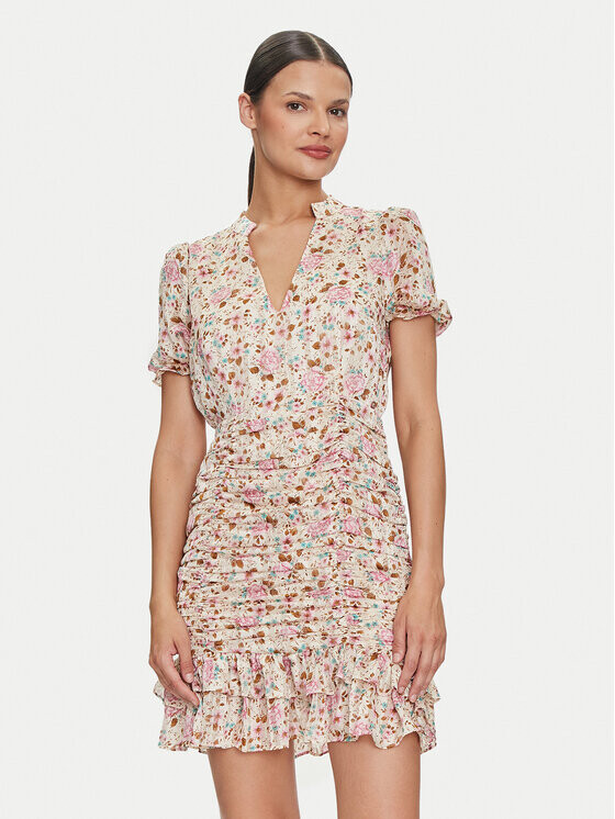 

Дневное платье regular fit Guess, розовый