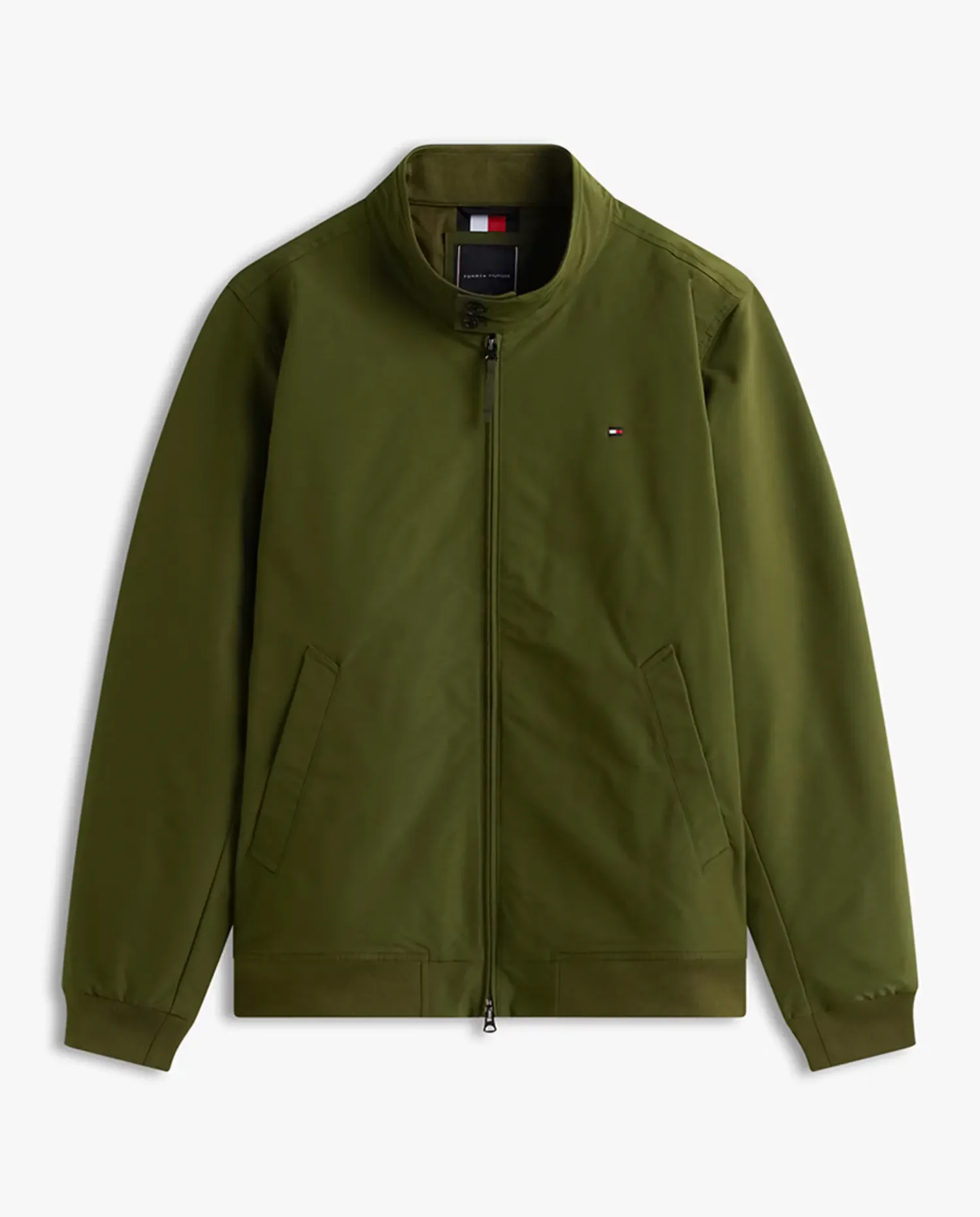 Водонепроницаемая женская куртка с молнией больших размеров Tommy Hilfiger, Verde Militar — фото 4
