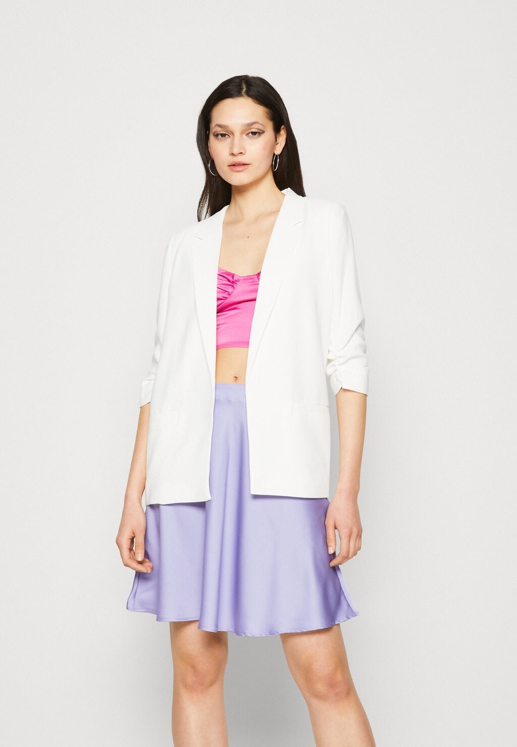 

Длинное пальто Soaked in Luxury SHIRLEY, цвет Whisper White