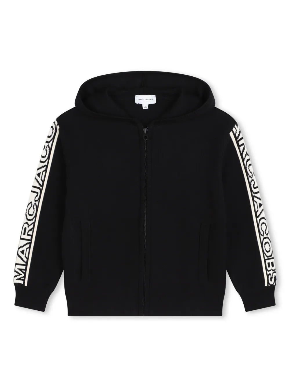 

Худи с логотипом Marc Jacobs Kids, черный