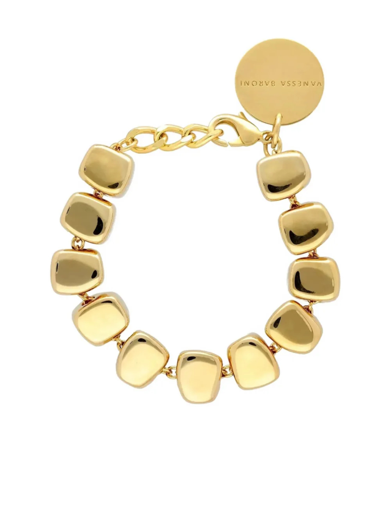 

Браслет Vanessa Baroni Organic Shape, золотой