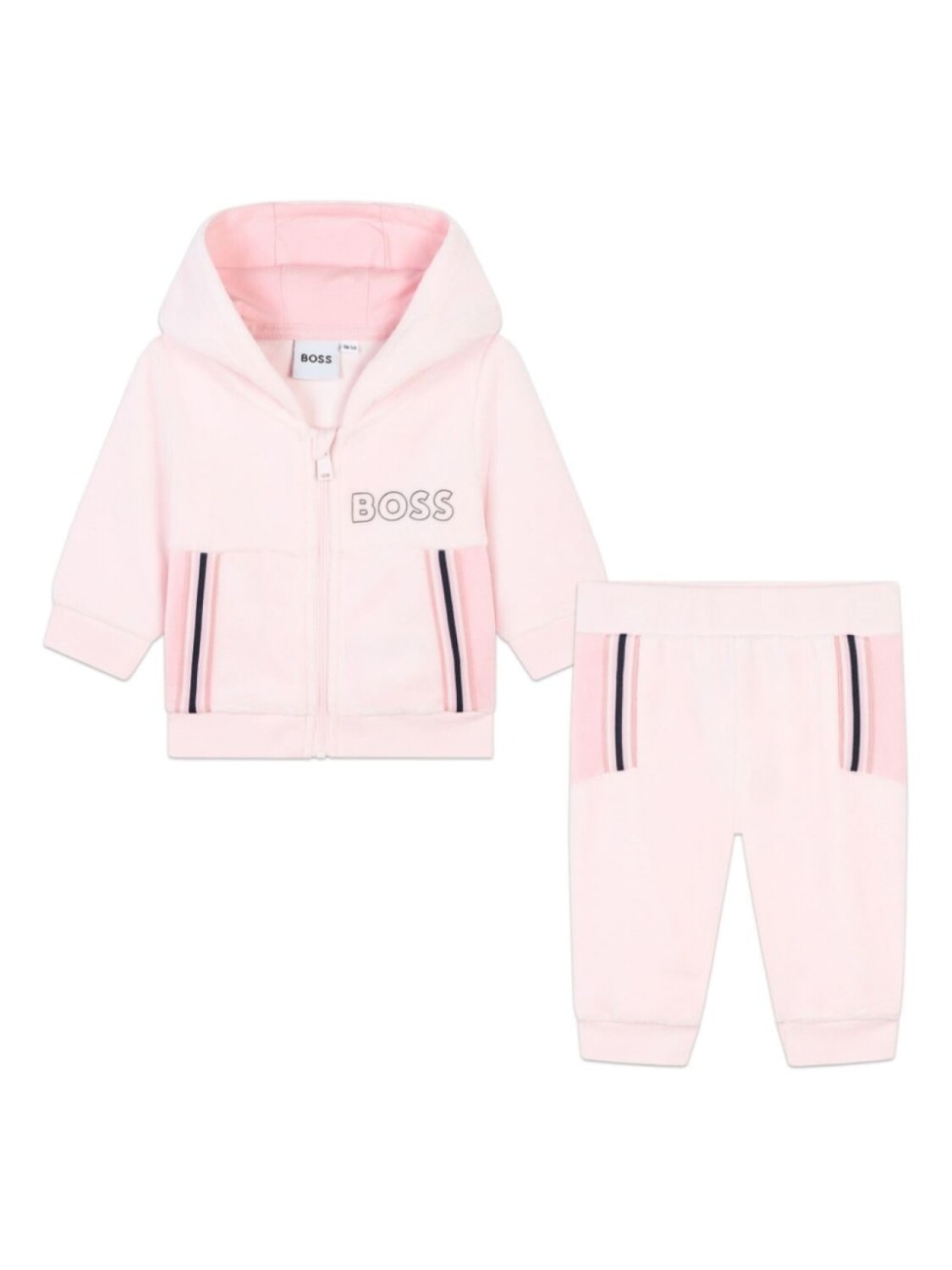 

BOSS Kidswear спортивные брюки с логотипом, розовый