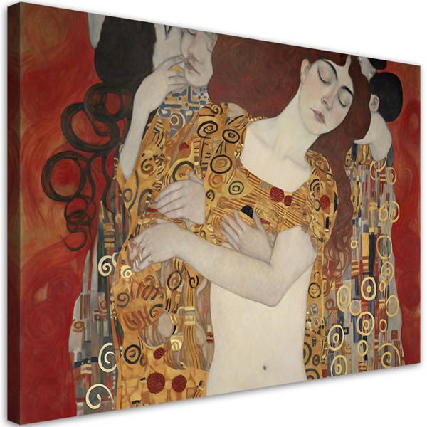 

Картина арт-принт KUNSTLOFT Klimt - People 2, золотой