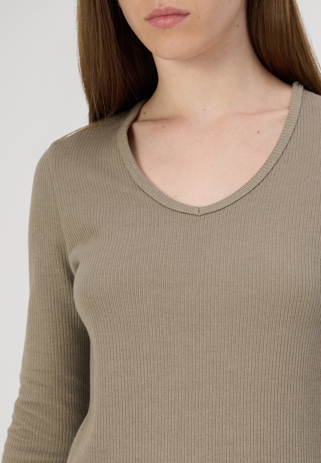

Платье-джемпер V-NECK DRESS Calvin Klein Jeans, темно-зеленый