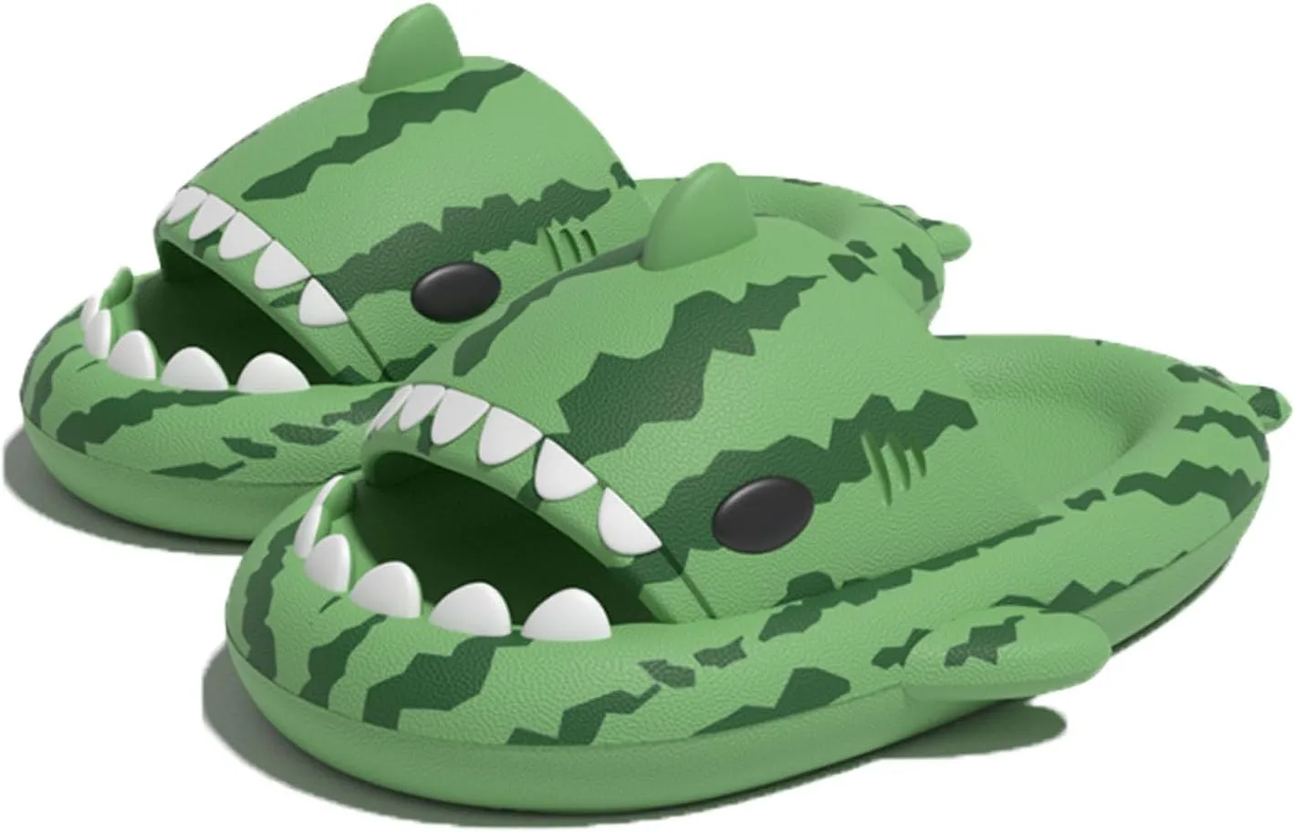 Тапочки для детей Zureto Shark, Тапочки для детей Cloudy Shark, Милые мультяшные детские тапочки Акула — фото 2