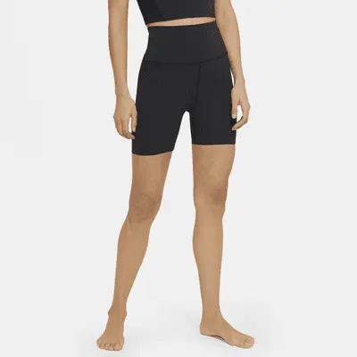 

Шорты Nike Yoga Luxe, цвет Black/Dark Smoke Grey
