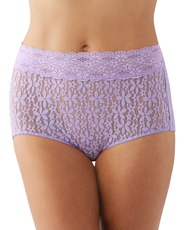 

Хлопковые трусы Halo Lace Wacoal, фиолетовый