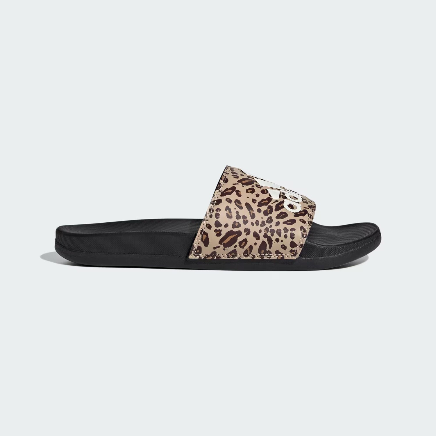 

Шлепанцы Adilette Comfort Adidas, цвет Core Black/Off White/Magic Beige