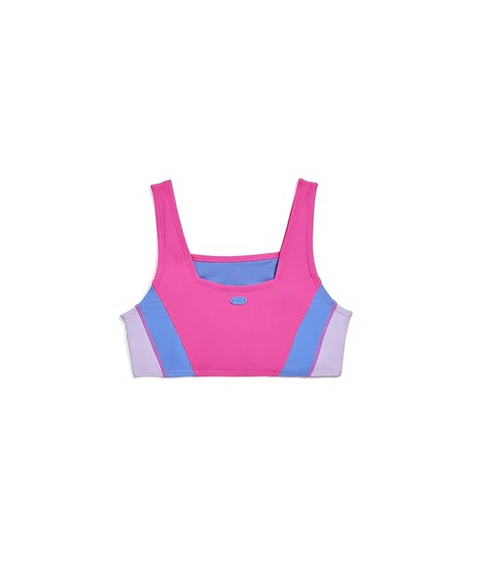 Купальник бикини Color-Block Under Armour Kids, Rebel Pink 1 — фото 2