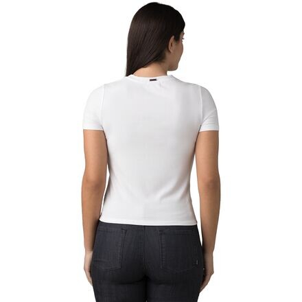 

Футболка Foundation Rib женская prAna, белый
