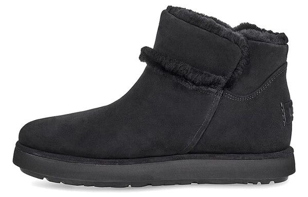 Ботинки зимние UGG Classic Mini Spill Seam, черный — фото 2