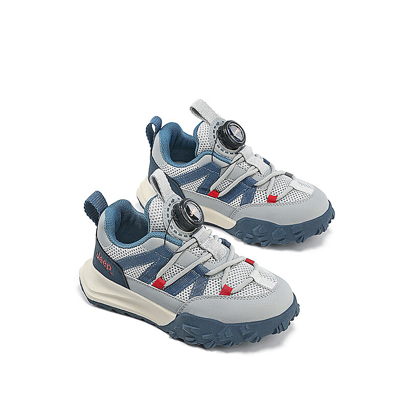 Кроссовки Jeep Kids Lifestyle Shoes Kids Low-top Gray, темно-синий/серый — фото 3