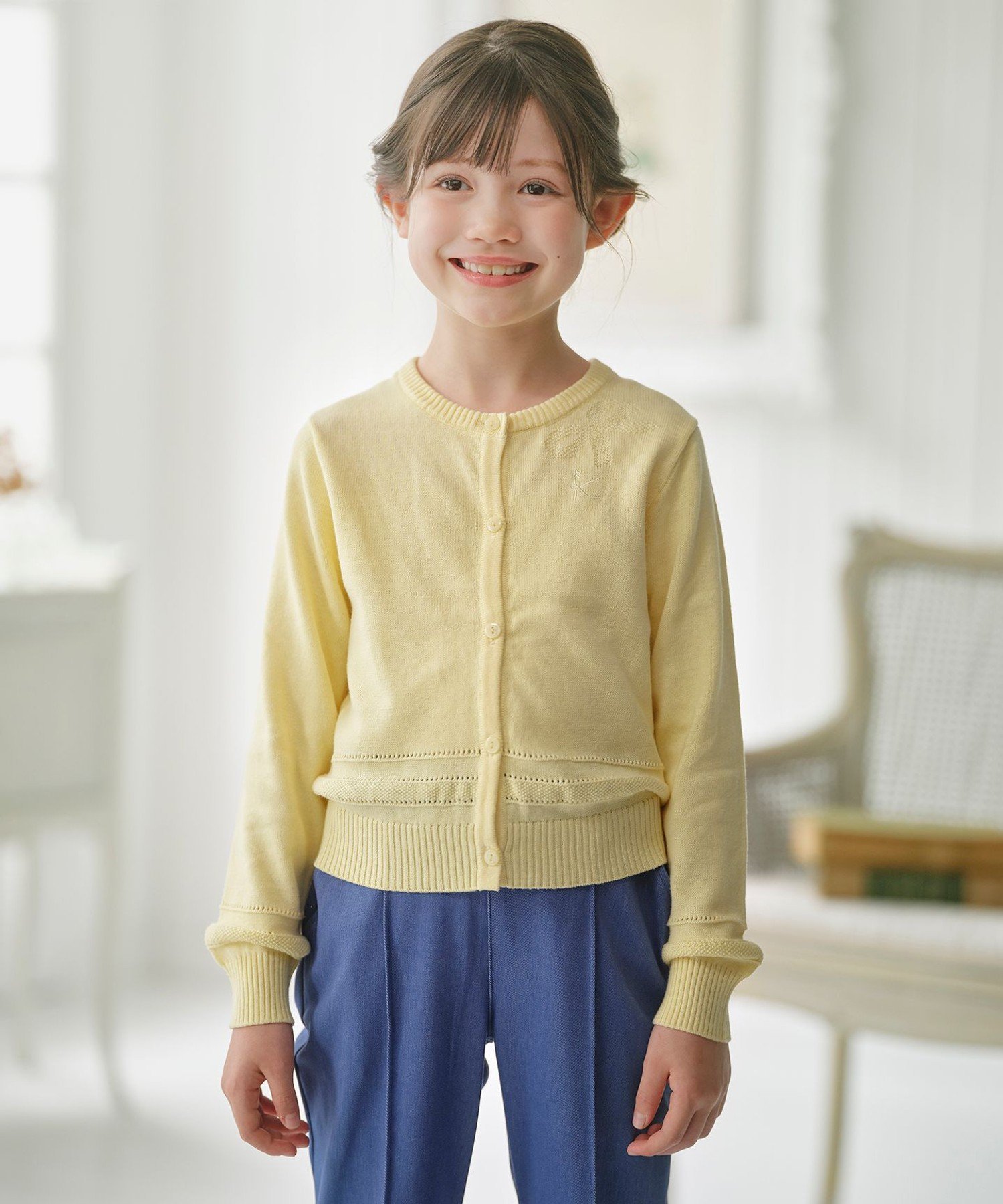 [110-140 см] Классический кардиган Kids Suite, Cream [042]