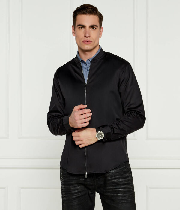 

Рубашка Regular fit Armani Exchange, черный