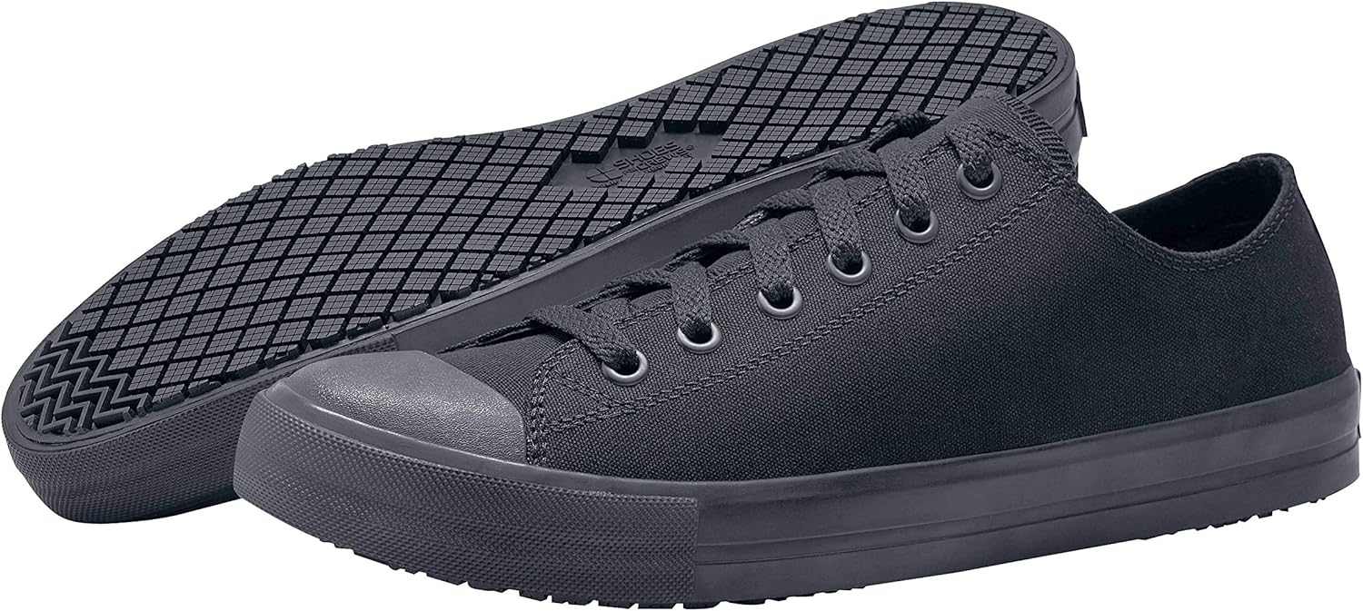 Мужские кроссовки Shoes for Crews из холста, черный — фото 2