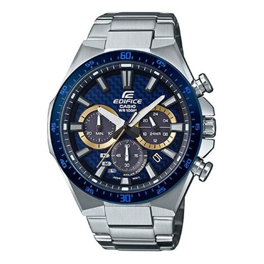 

Часы Casio Edifice Analog Watch 'Silver Sapphire Crystal Blue', синий