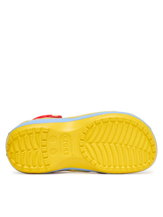 Пантолеты Disney Winnie The Pooh Classic Platform Clog 211092 Crocs, жёлтый — фото 4