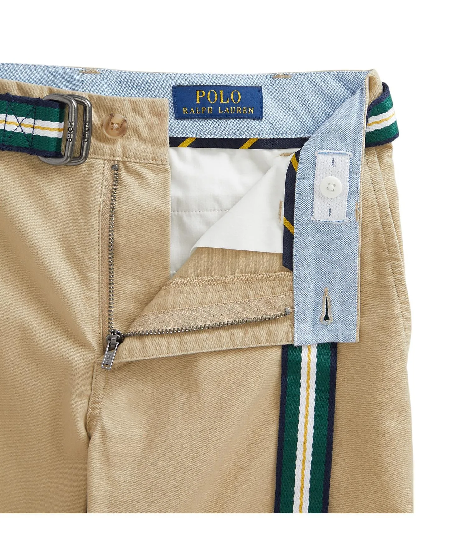 Прямые шорты из износостойкой саржи. (Для мальчиков 8-20 лет) Polo Ralph Lauren, 250 Brown — фото 3