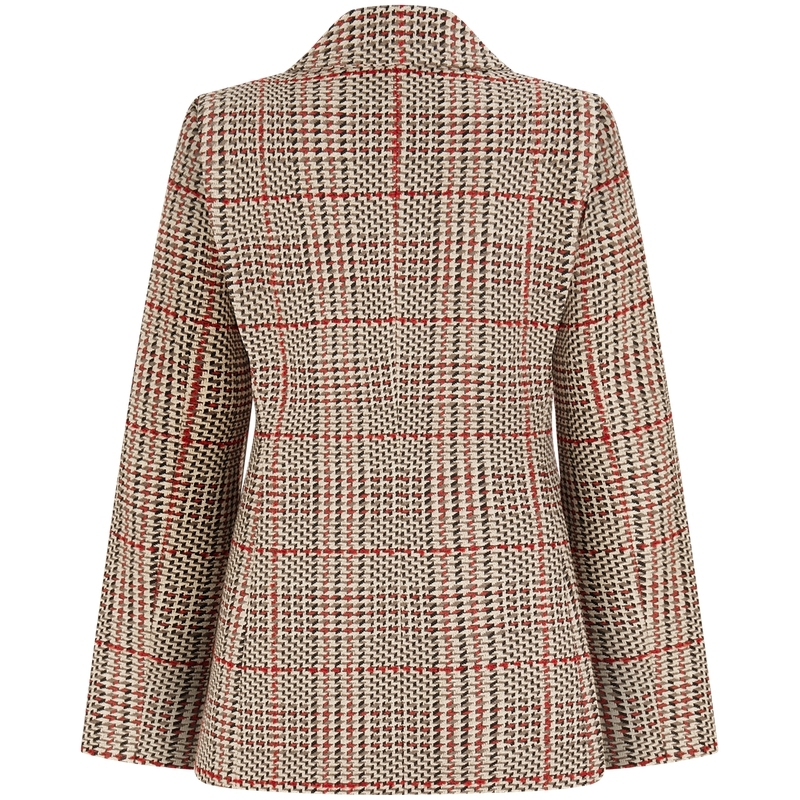 Tommy Hilfiger Женский деловой костюм, Multicolor Plaid 0OG — фото 3