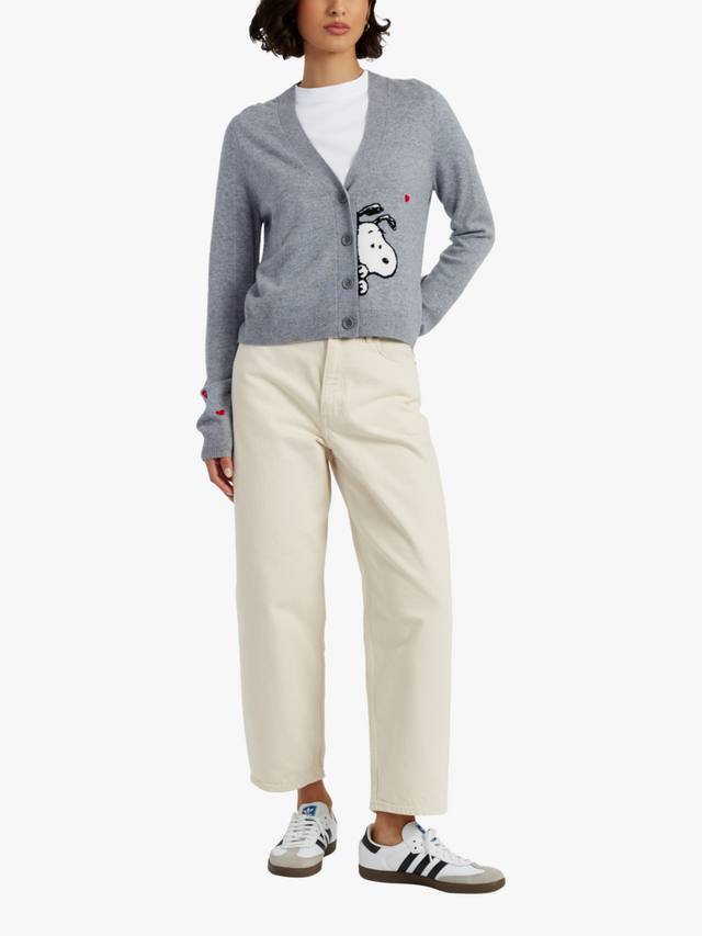 

Кардиган Snoopy Peek Wool Rich Chinti & Parker, Grey Marl