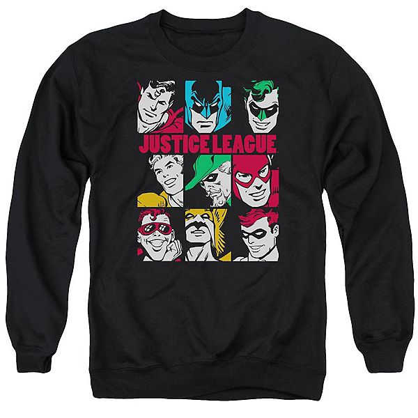 

Толстовка Dc comics nine blocks of justice Licensed Character