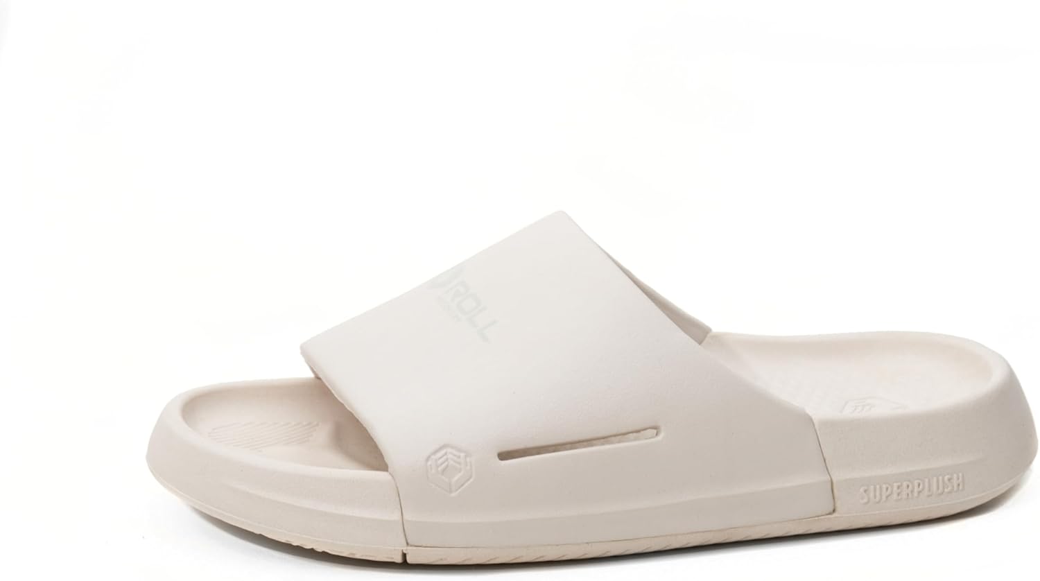 

Мужские спортивные сандалии для восстановления ROLL, Помогают снять напряжение с ахиллова сухожилия и при подошвенном фасците SUPERPLUSH Roll Recovery, Clouds