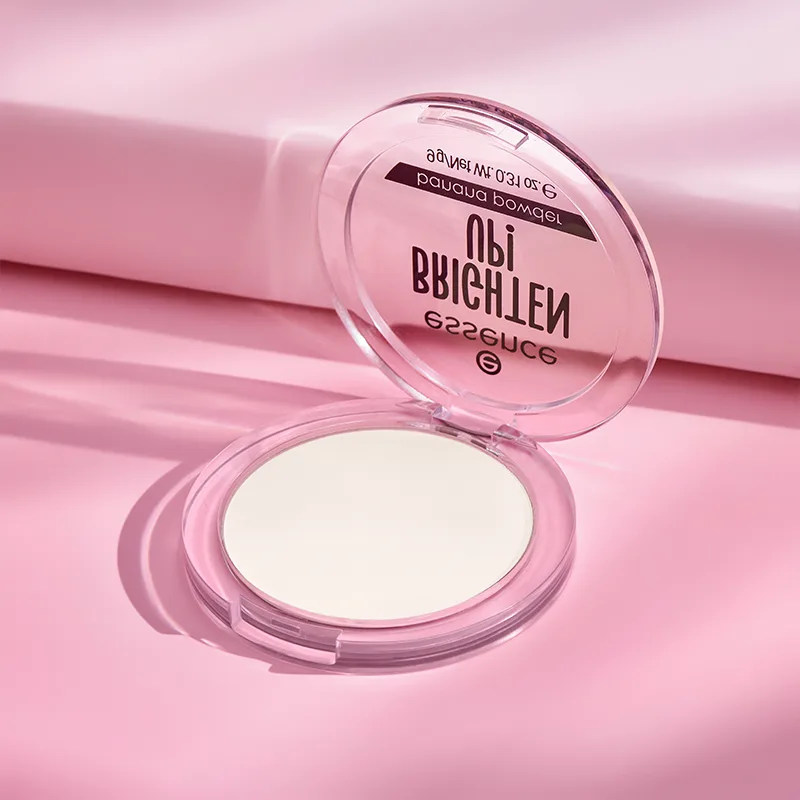 Essence Пудра Banana Powder и бальзам для губ, набор для матового фиксирования и гладких губ, Banana Powder + Mint Iced Tea Lip Gloss #01 — фото 4