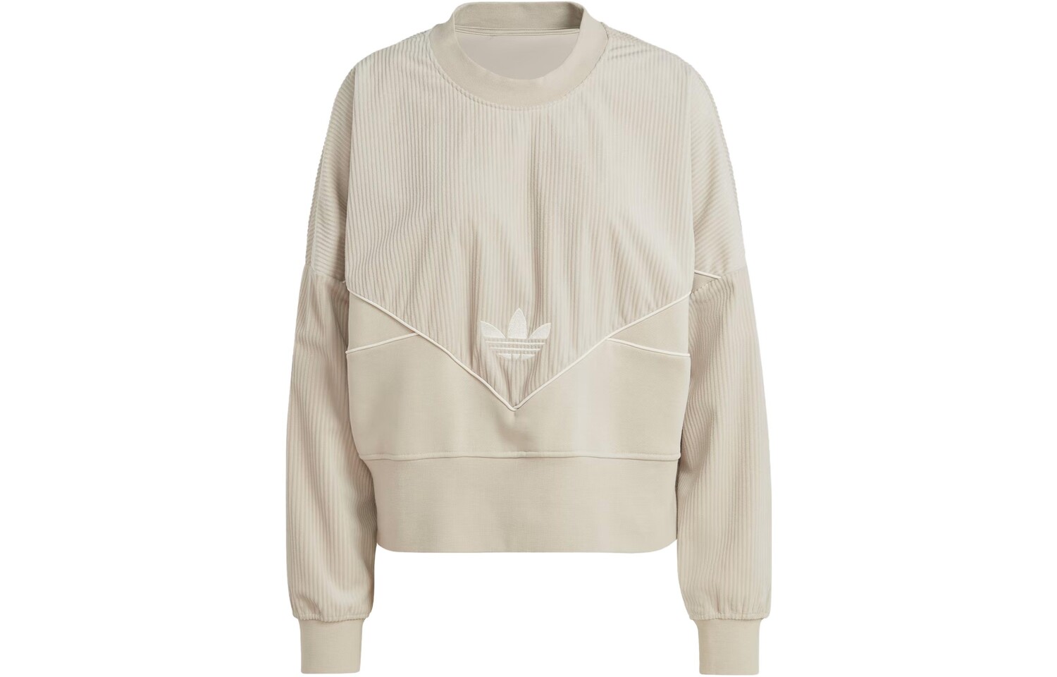 

Толстовка женская Adicolor темно-бежевого цвета Adidas Originals