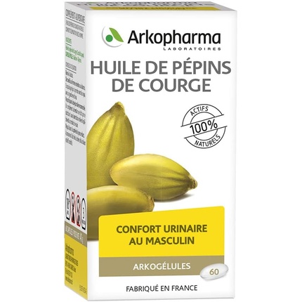 

Масло семян тыквы Arkogelules 60 капсул Arkopharma